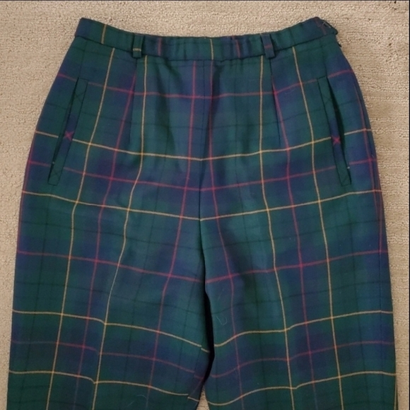 Pendleton Celebration Tartan Plaid Pants - Picture 3 of 5